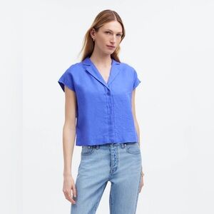 Madewell Blue Button Down Shirt